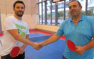 La fusion de deux club de tennis de table de Nantes